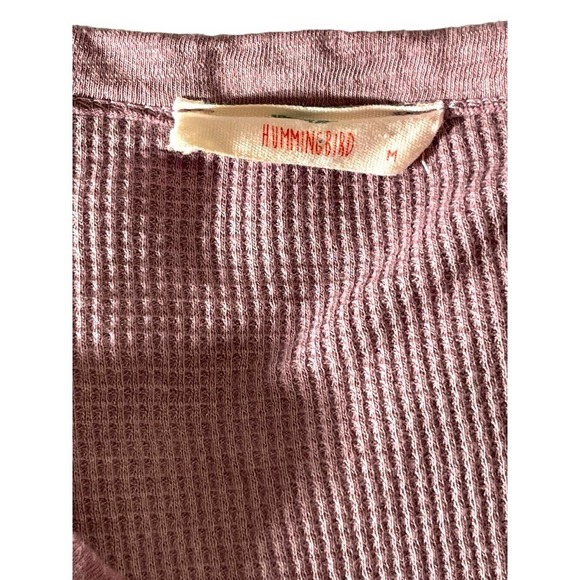 Hummingbird Tie Dye Long Sleeve Stretch Sweatshirt Lightweight M - Picture 3 of 10